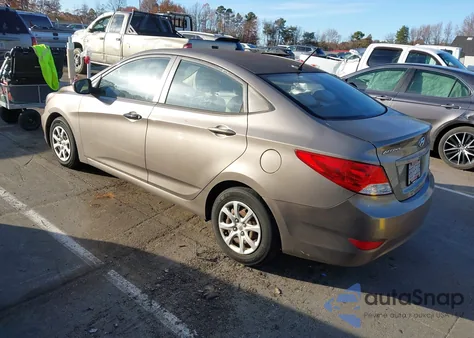 2013 Hyundai Accent Gls из США, поврежденный, VIN KMHCT4AE1DU446576